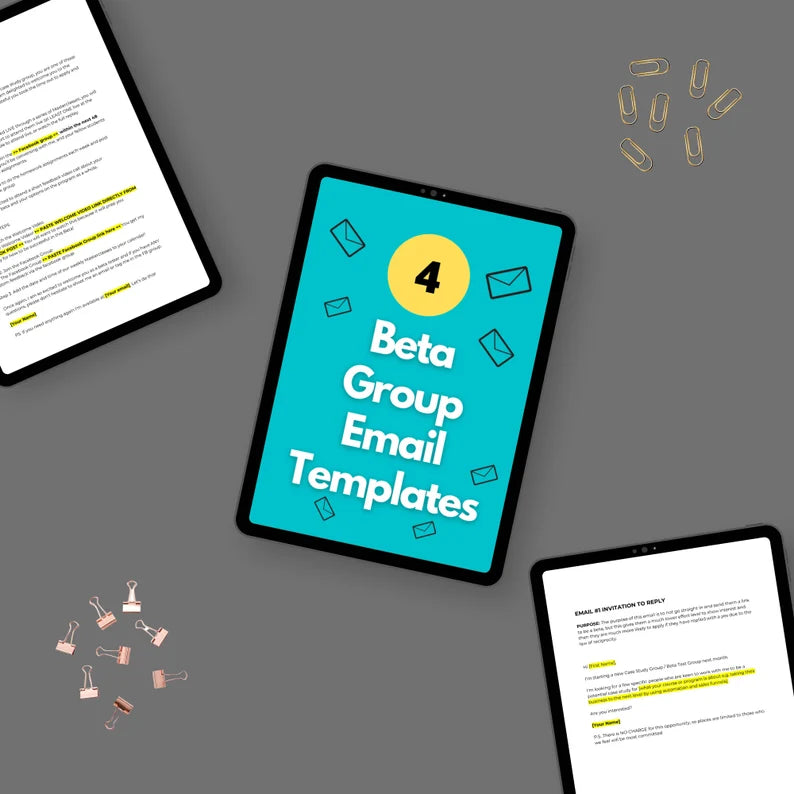 Beta Test Group Email Sequence