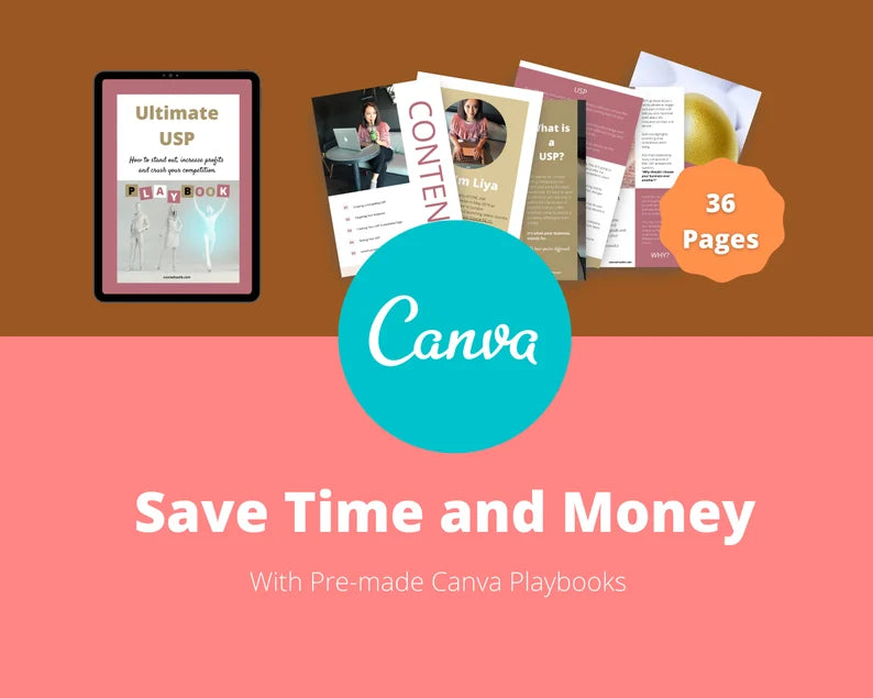 BUNDLE of 11 Business Playbooks in Canva