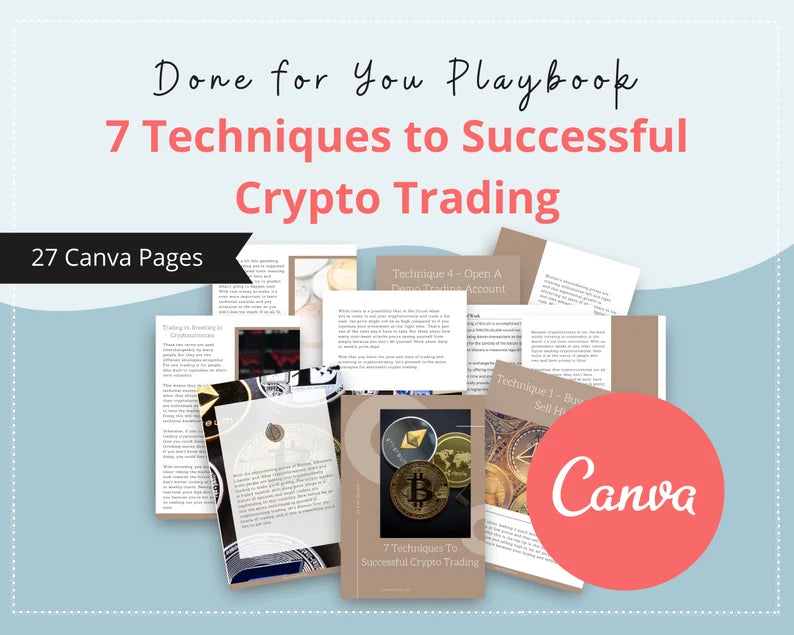 7 Techniques to Successful Crypto Trading Playbook in Canva