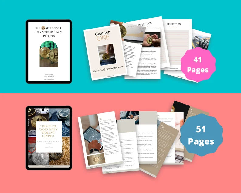BUNDLE of 7 Crypto Playbooks in Canva