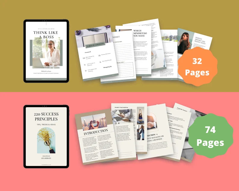BUNDLE of 11 Success Playbooks in Canva