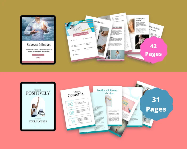 BUNDLE of 11 Success Playbooks in Canva