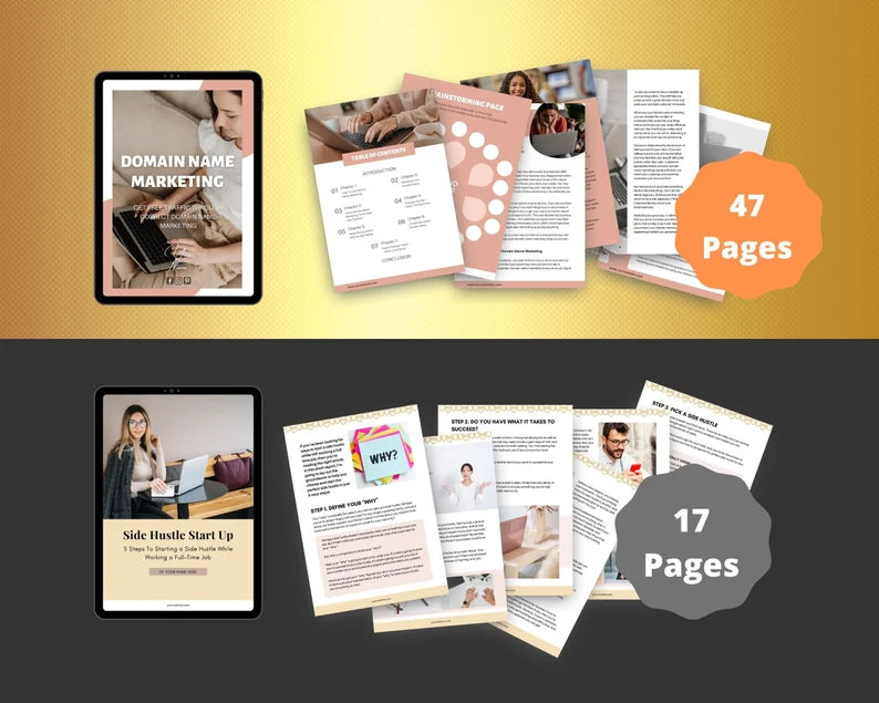 BUNDLE of 11 Work From Home Playbooks in Canva