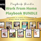 BUNDLE of 11 Work From Home Playbooks in Canva