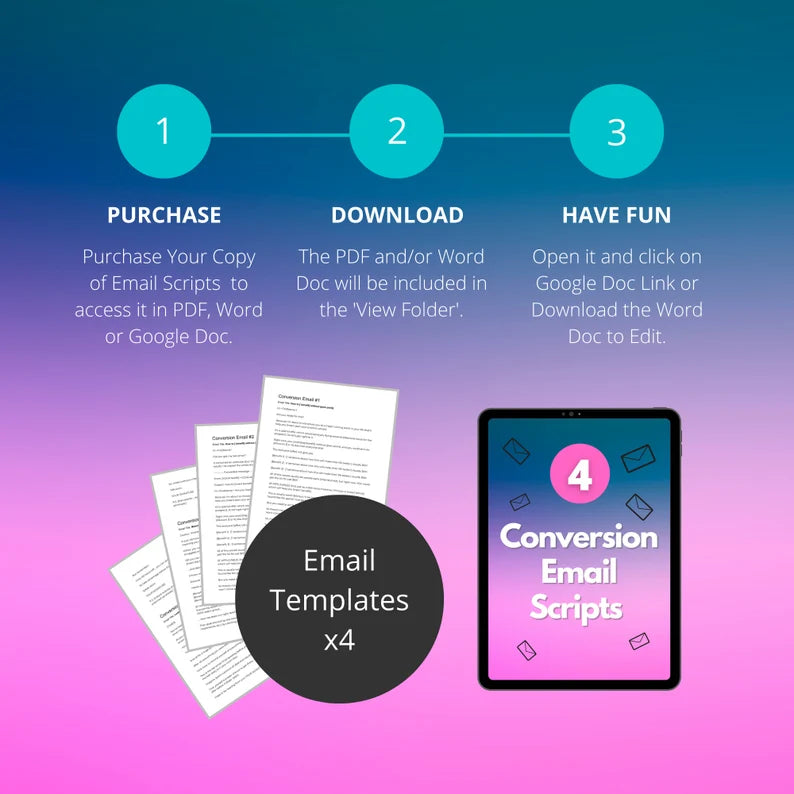 Conversion Email Sequence