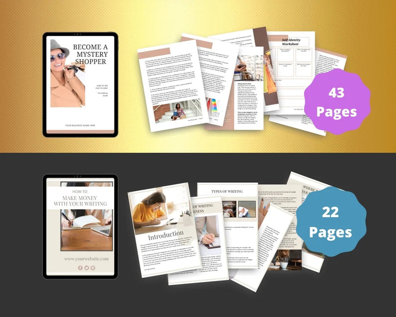 BUNDLE of 11 Work From Home Playbooks in Canva