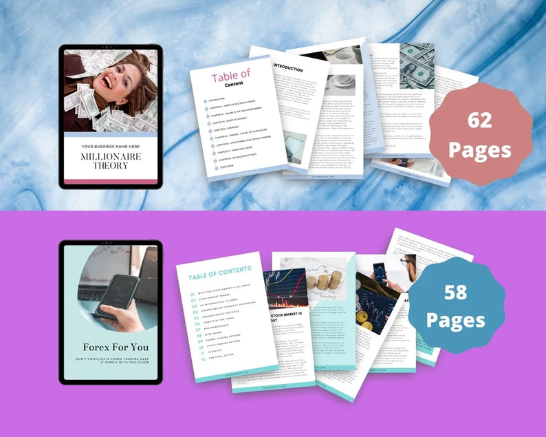 BUNDLE of 7 Investment Playbooks in Canva