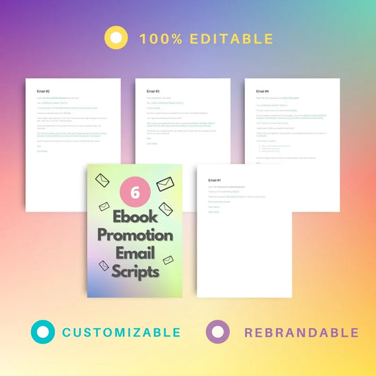 Ebook Promotion Email Sequence