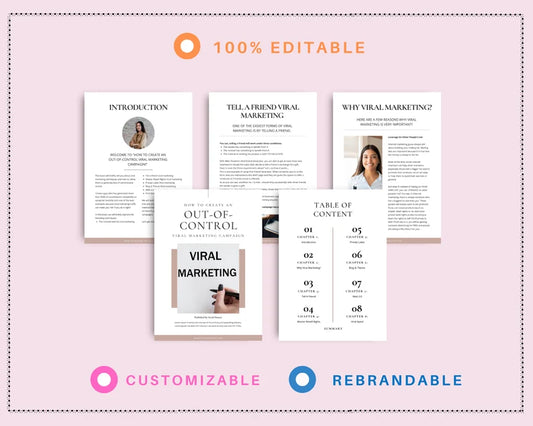 Out-Of-Control Viral Marketing Ebook in Canva