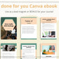 Drive Traffic With Hashtags Ebook in Canva