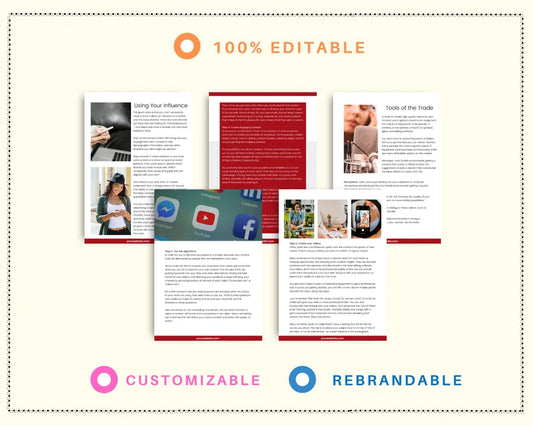 YouTube Marketing Ebook in Canva