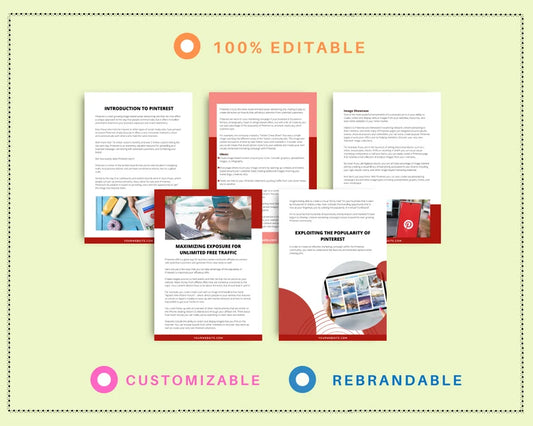 Pinterest Profits Ebook in Canva