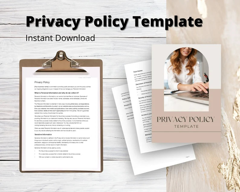 Privacy Policy Copy Template
