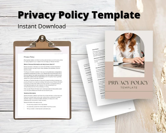 Privacy Policy Copy Template
