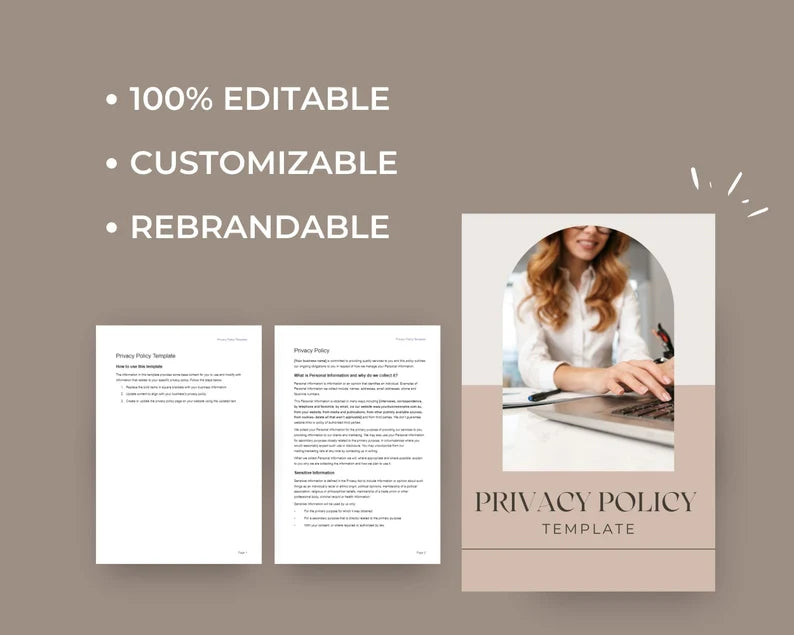 Privacy Policy Copy Template