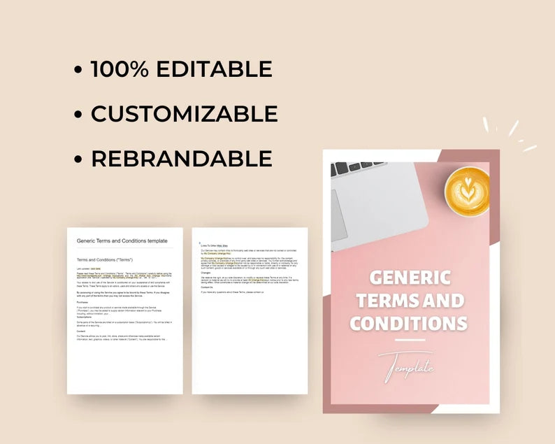 Generic Terms and Conditions Template