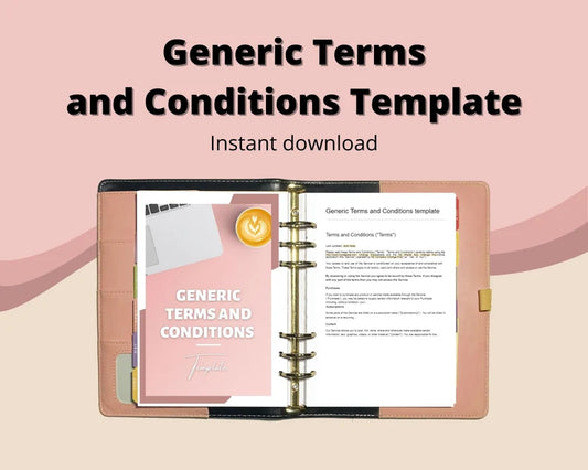 Generic Terms and Conditions Template