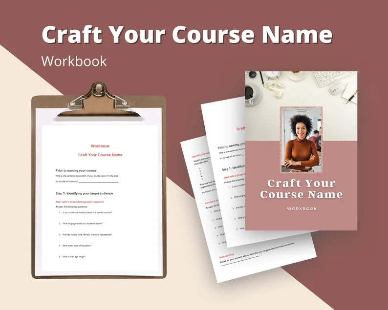 Craft Your Course Name