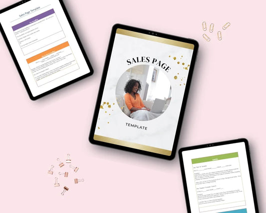Sales Page Template | Done for You Template