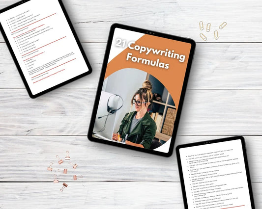 21 Copywriting Formulas | Done for You Template