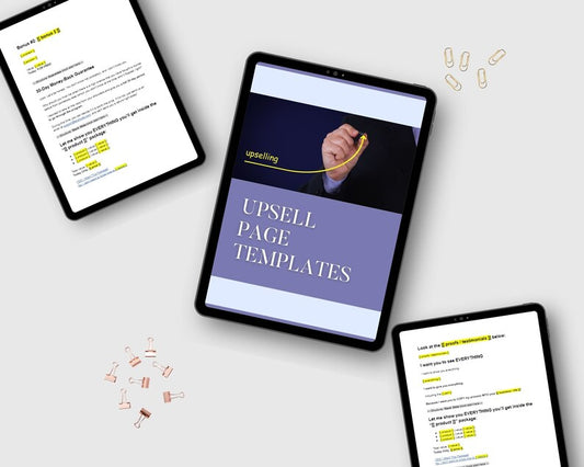 Upsell Page Templates | Done for You Template