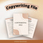 Fill In The Blank Headline and Subheadline Templates | Bullet Point Templates | Copywriting File