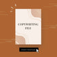 Fill In The Blank Headline and Subheadline Templates | Bullet Point Templates | Copywriting File