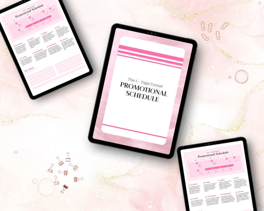 One Page Funnel Launch Calendar
