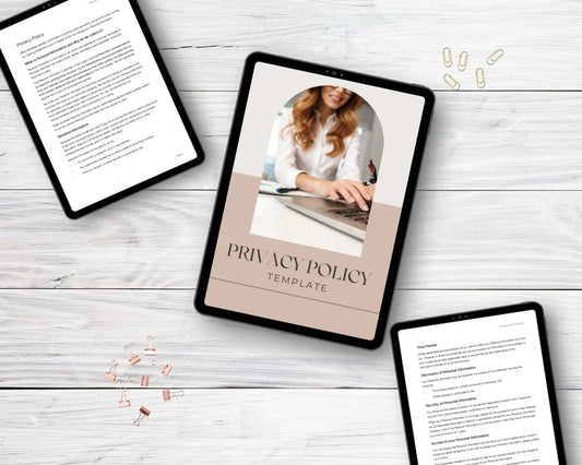Privacy Policy Copy Template