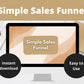 Simple Sales Funnel
