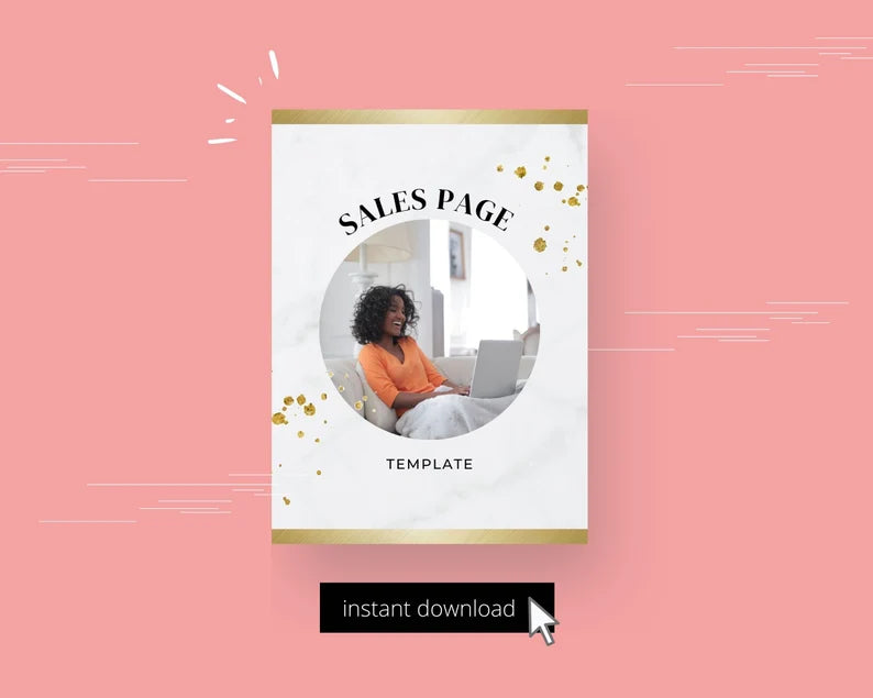 Sales Page Template | Done for You Template