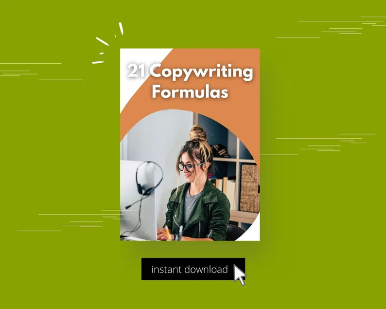 21 Copywriting Formulas | Done for You Template
