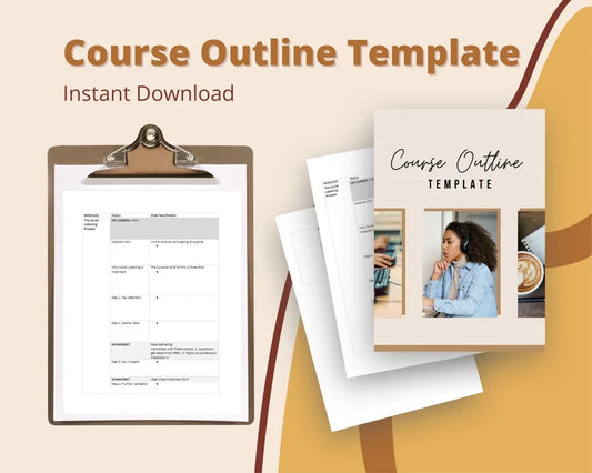 Course Outline Template | Done for You Template