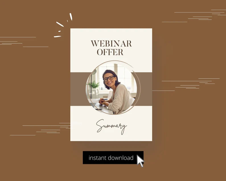 Webinar Offer Summary