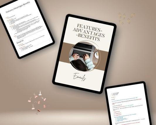 Features-Advantages-Benefits Emails