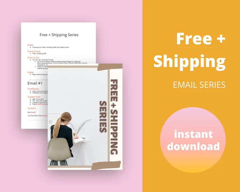 Free + Shipping Series | Done for You Template