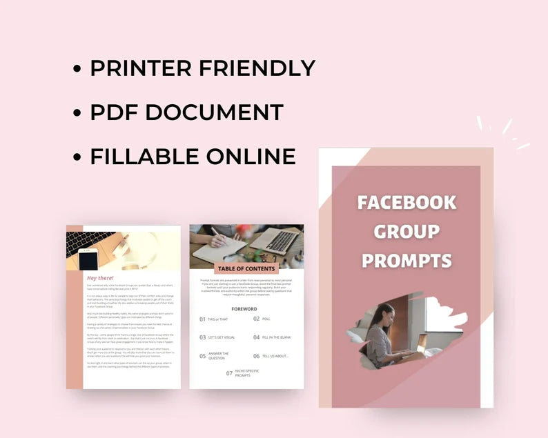 Done for You Facebook Group Prompts