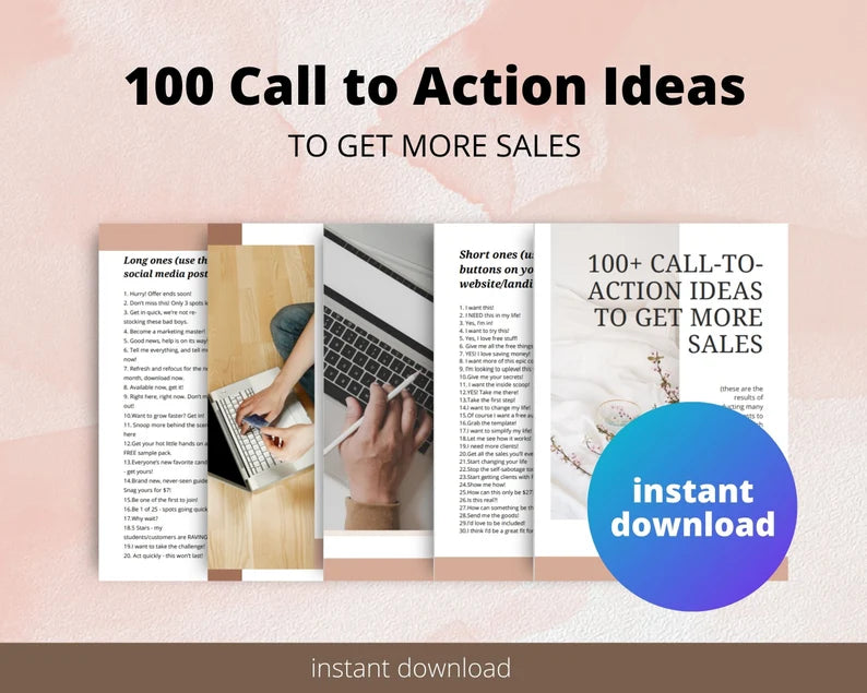 100 Call-to-Action Ideas To Get More Sales