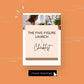 Five Figure Launch Checklist