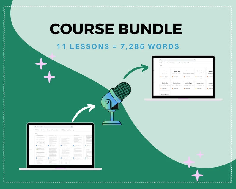 Done for You Online Course | Safety at Workplace | Business Course in a Box | 11 Lessons