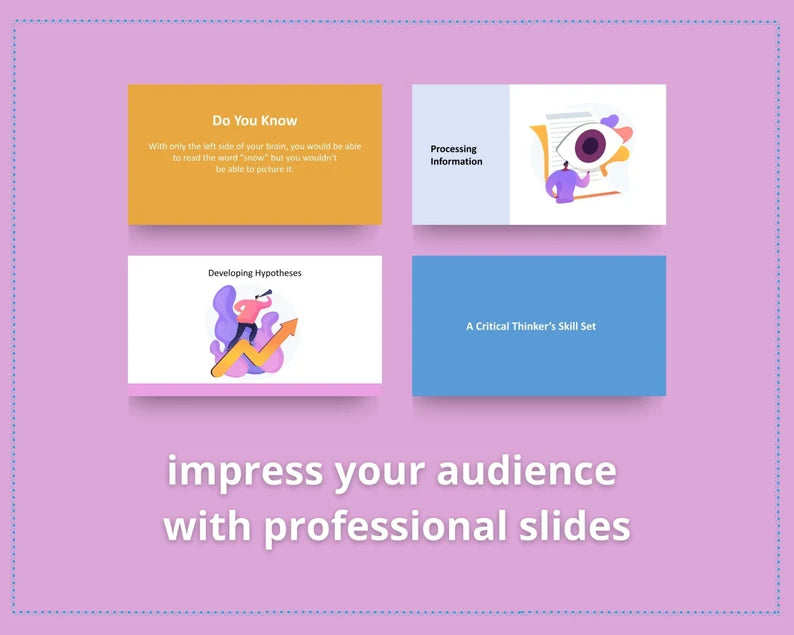 Done for You Online Course | Critical Thinking | Business Course in a Box | 10 Lessons