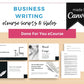 Done for You Online Course | Business Writing | Business Course in a Box | 18 Lessons
