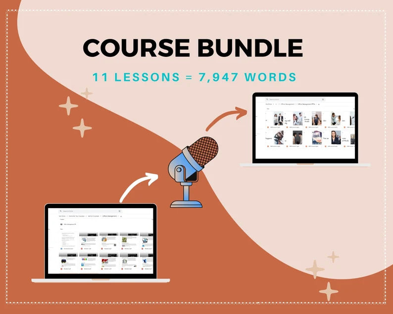 Done for You Online Course | Office Management | Administrative Course in a Box | 11 Lessons