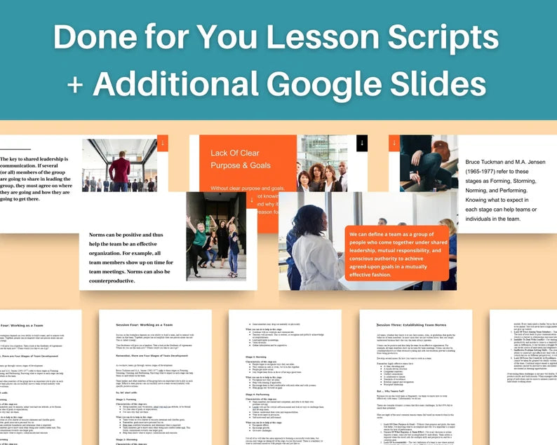 Done for You Online Course | Team Building | HR Course in a Box | 10 Lessons
