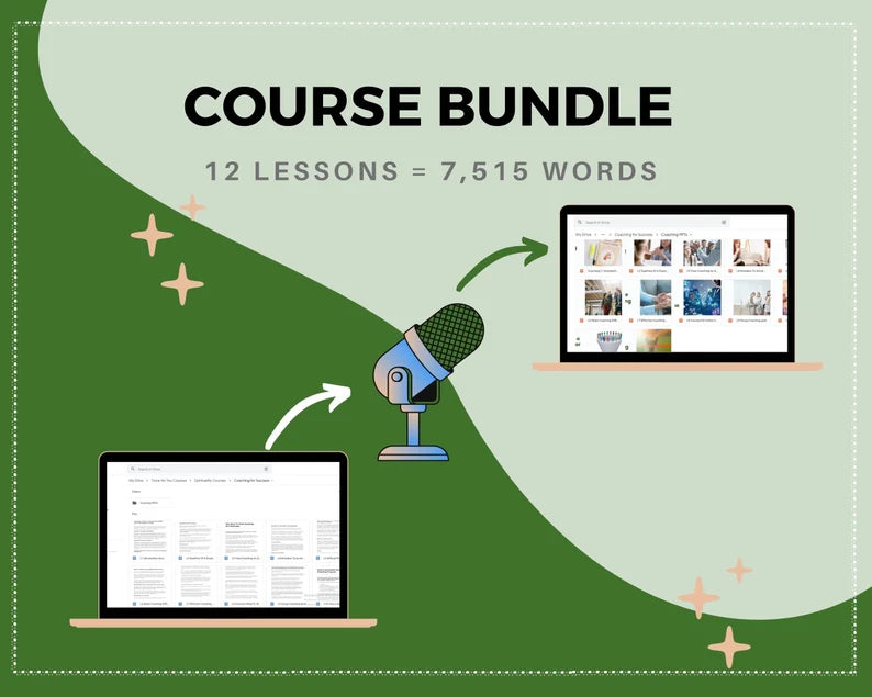 Done for You Online Course | Coaching for Success | Spirituality Course in a Box | 12 Lessons