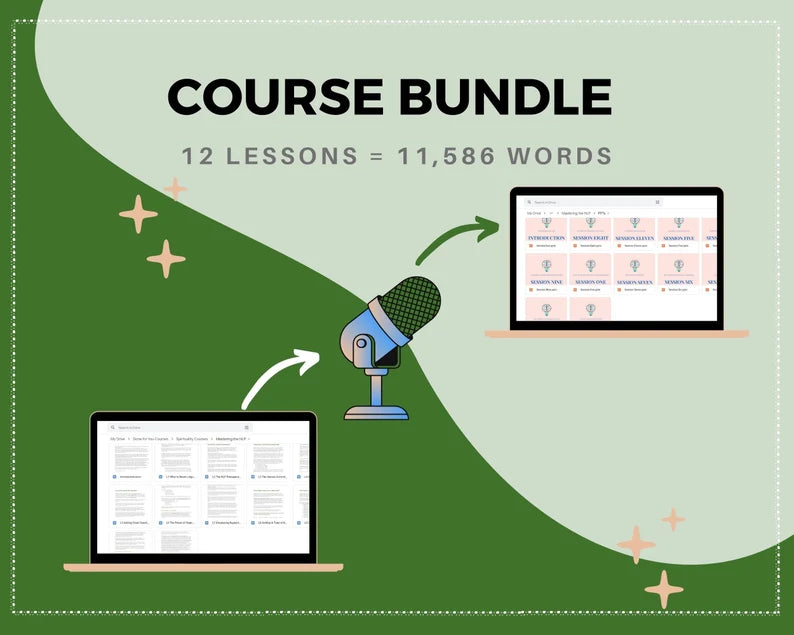 Done for You Online Course | Mastering the NLP | Spirituality Course in a Box | 12 Lessons