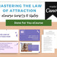 Done for You Online Course | Mastering the Law of Attraction | Spirituality Course in a Box | 14 Lessons