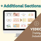 eBOOK Sales Page Template in Canva, Free Canva Page Hosting