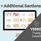 DIGITAL PRODUCT Sales Page Template in Canva, Free Canva Page Hosting