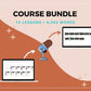 Done for You Online Course | Organizational Skills | Administrative Course in a Box | 12 Lessons